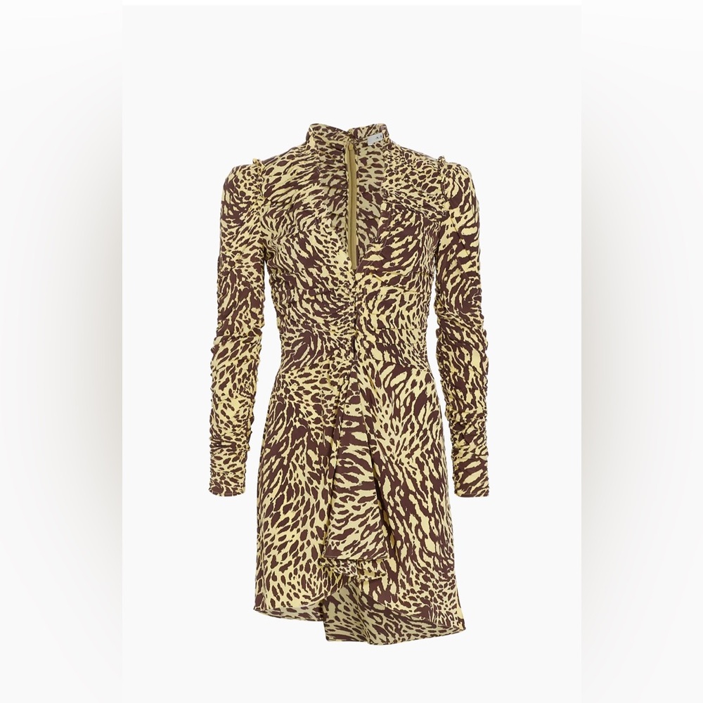 A.L.C Marcie Silk Mini Dress - Picture 2 of 7